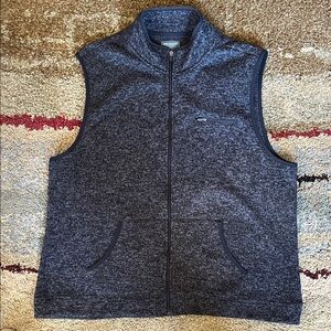 Men's Blue Fleece Vest